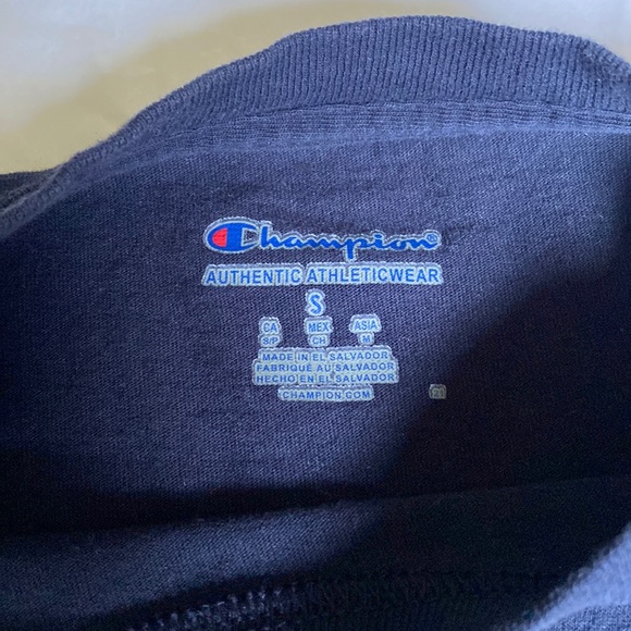 Small Champion Navy Xavier University Shirt - Picture 2 of 3